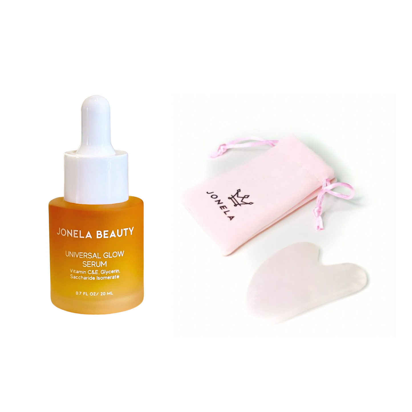UNIVERSAL GLOW SERUM + GUA SHA